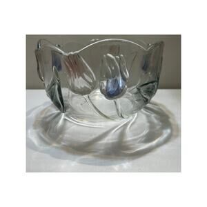 Vintage Mikasa Tivoli  Crystal Tulip Bowl